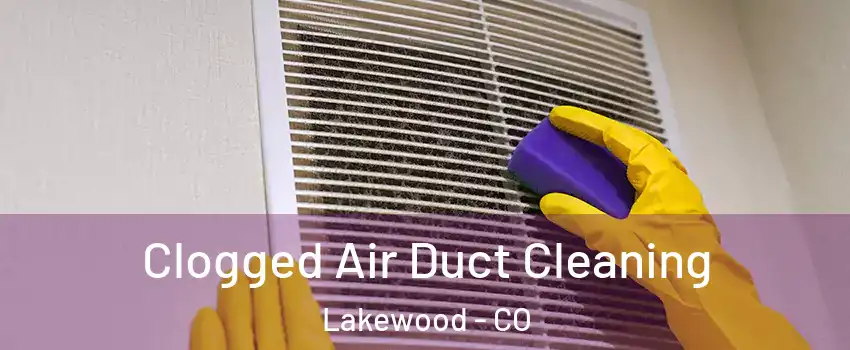  Clogged Air Duct Cleaning Lakewood - CO