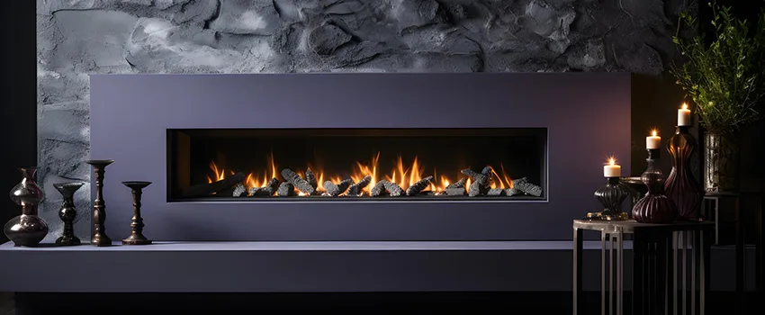 Ember Bed for Ventless Gas Fireplace in Lakewood, CO