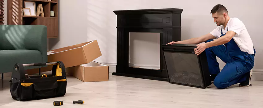 Old Rusted Metal Fireplace Repair And Replacement in Lakewood, CO